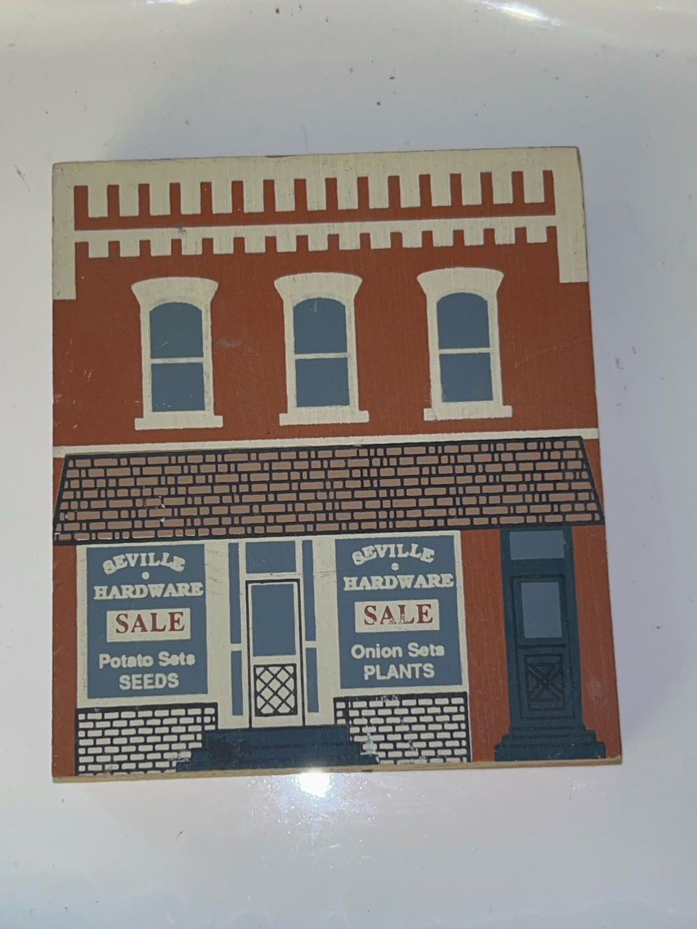 Vintage Cat's Meow Village Market Street Series "Seville Hardware"